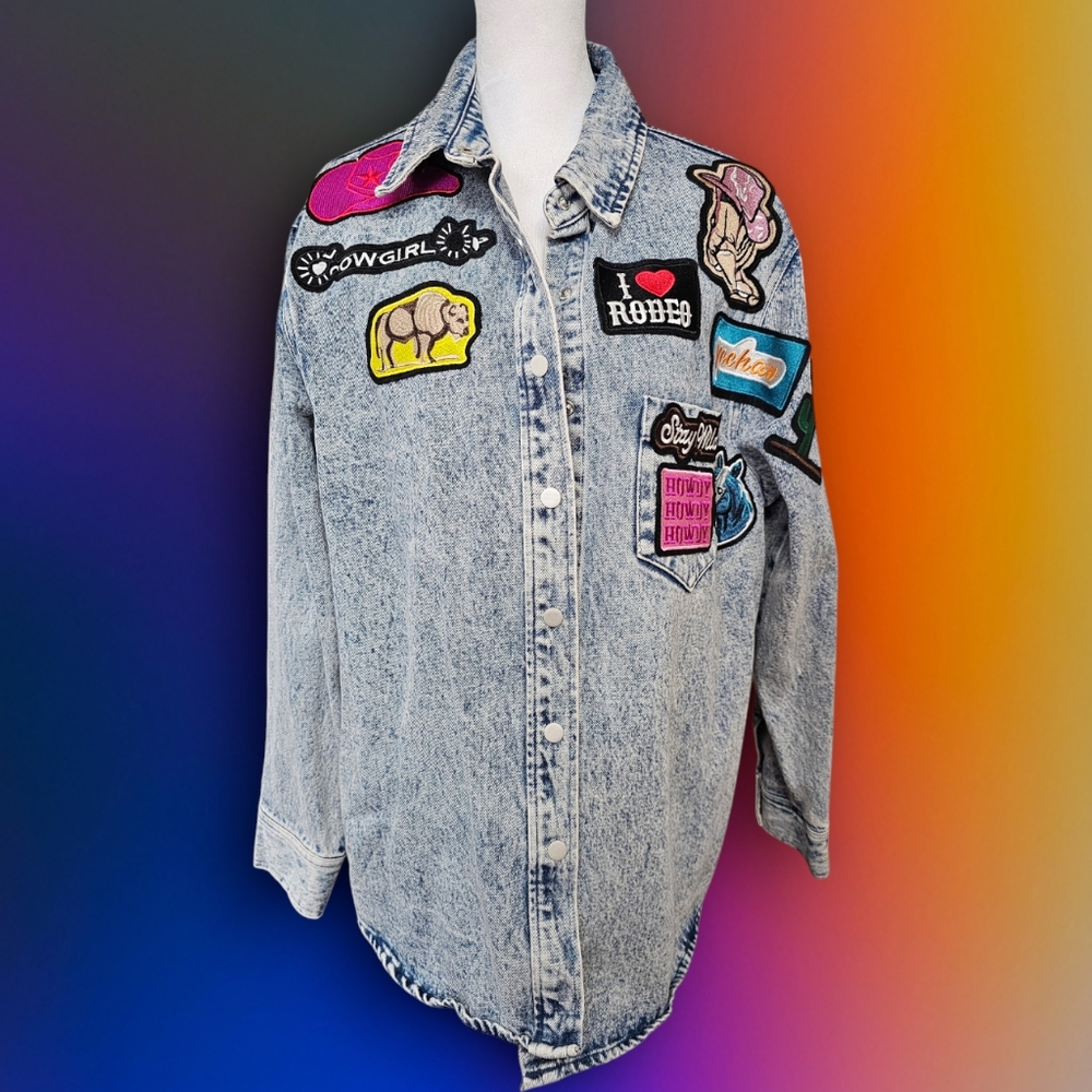 Double B western patch jacket
